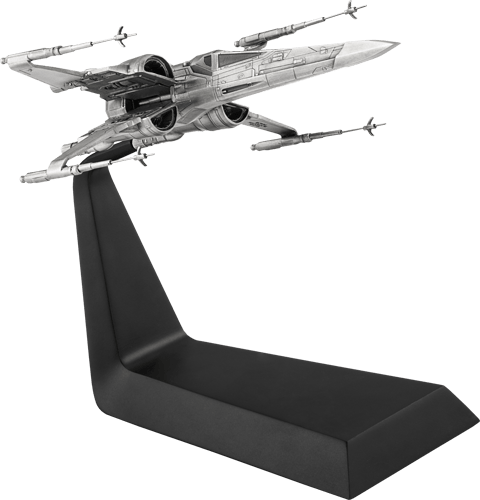 Star Wars X-Wing Starfighter Pewter Collectible  (Prototype Shown) View 9
