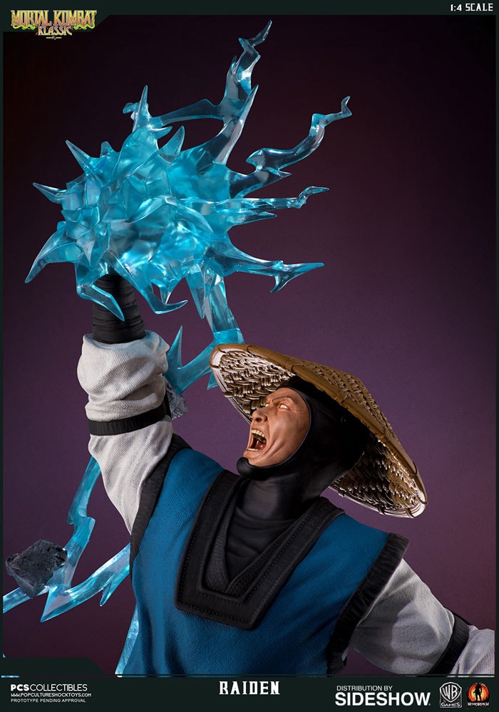 Mortal Kombat Raiden Statues  (Prototype Shown) View 6