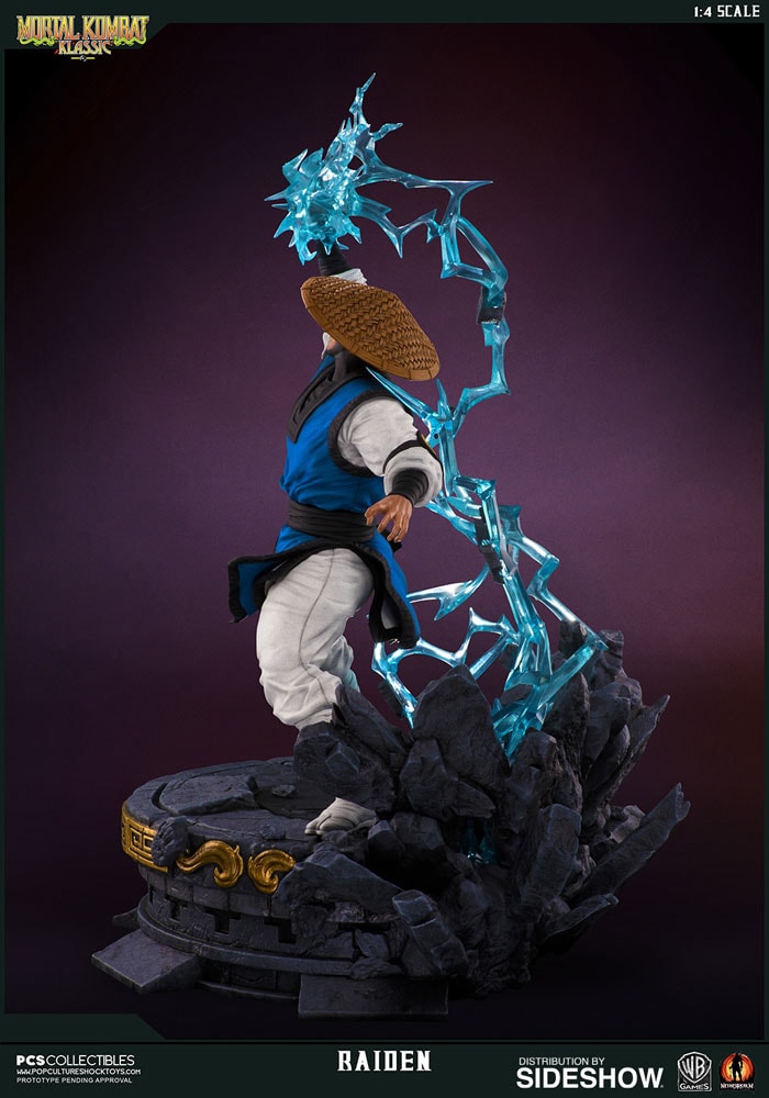 Mortal Kombat Raiden Statues  (Prototype Shown) View 8