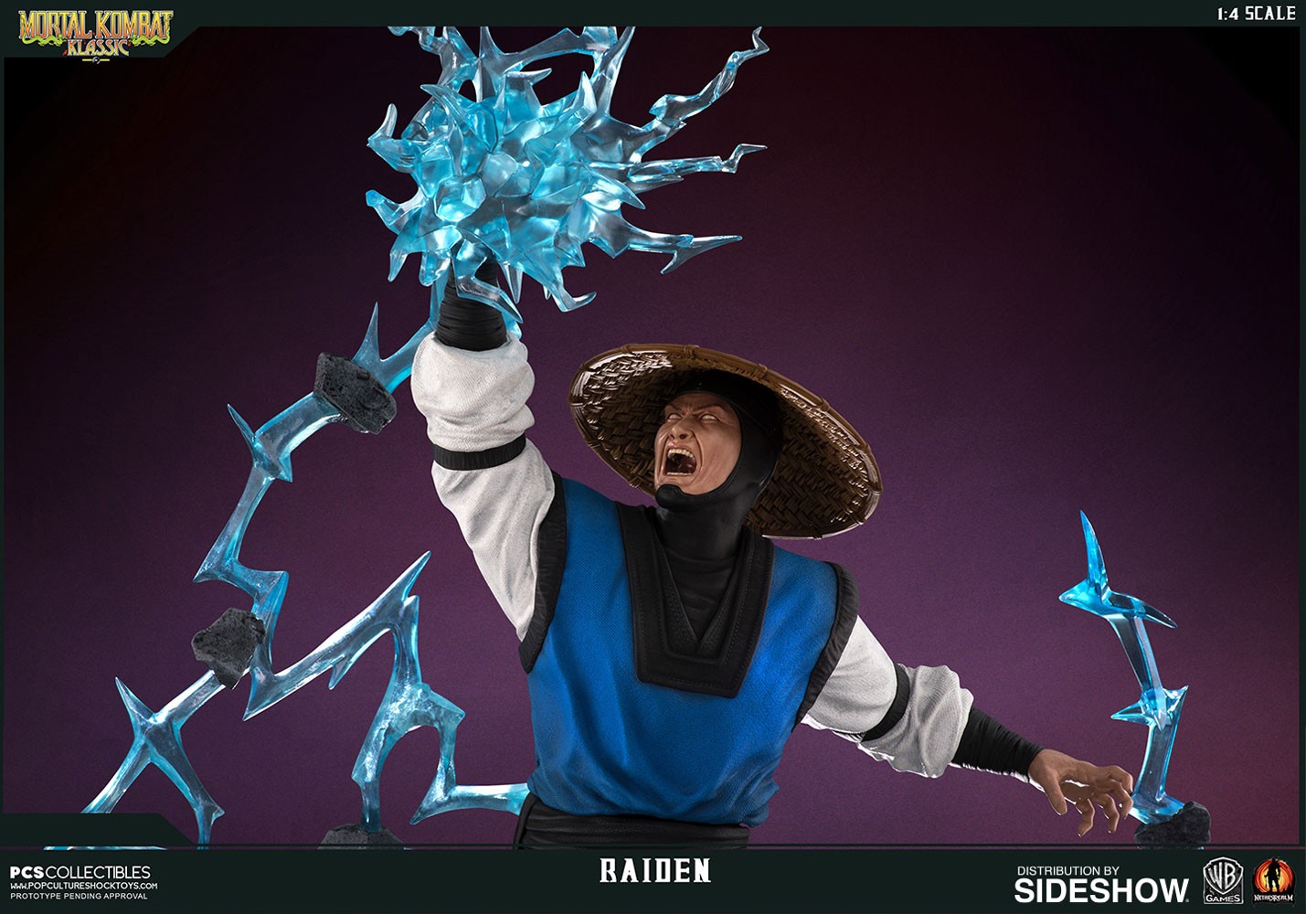 Mortal Kombat Raiden Statues  (Prototype Shown) View 9
