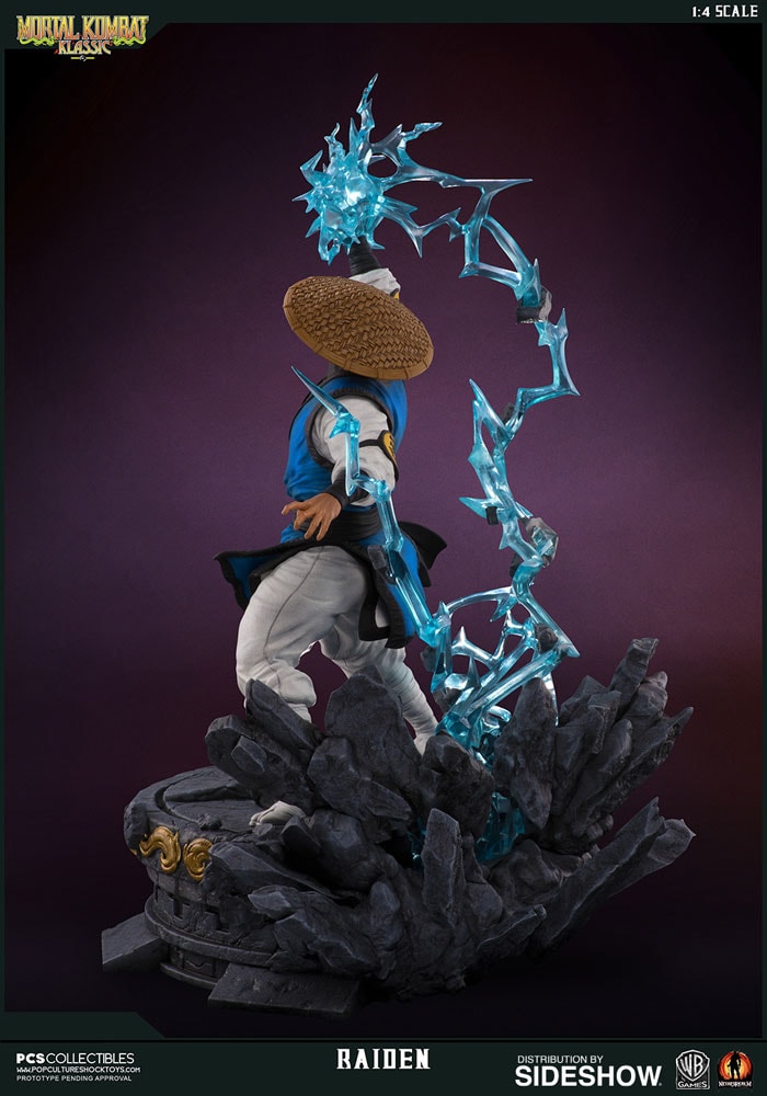 Mortal Kombat Raiden Statues  (Prototype Shown) View 10