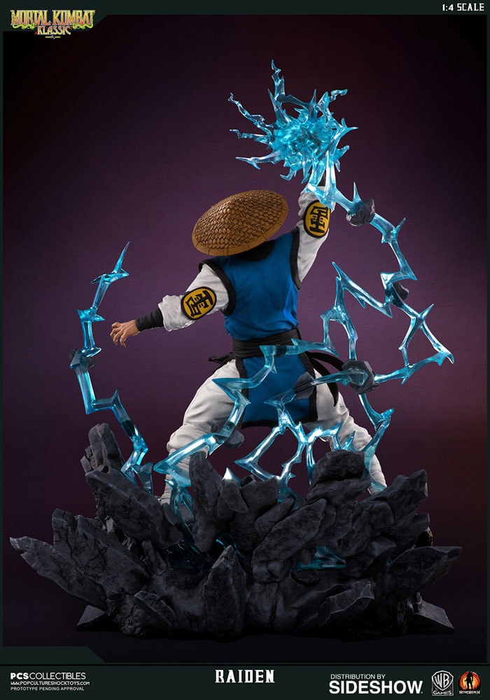Mortal Kombat Raiden Statues  (Prototype Shown) View 12