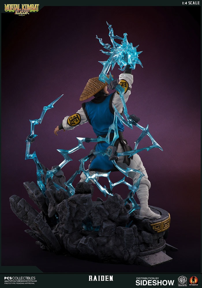 Mortal Kombat Raiden Statues  (Prototype Shown) View 13