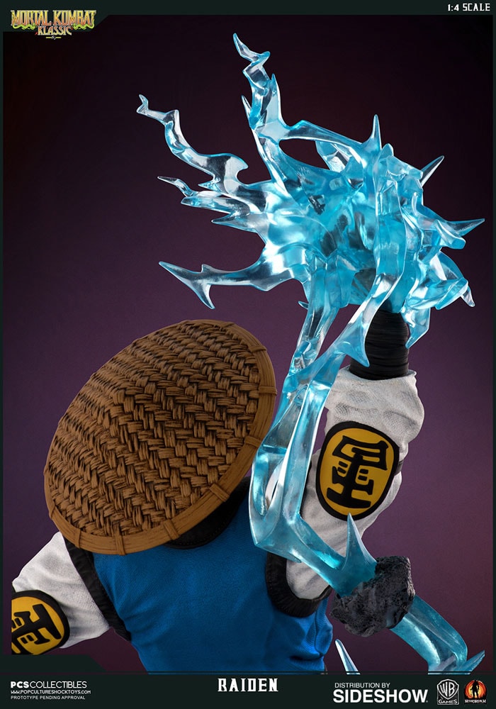 Mortal Kombat Raiden Statues  (Prototype Shown) View 14