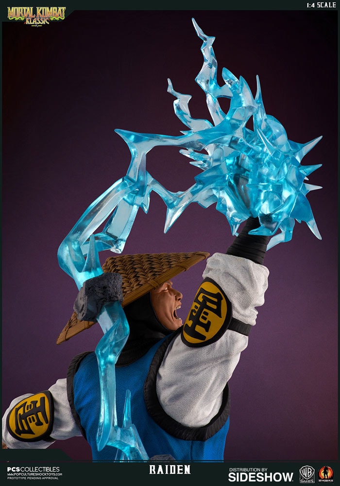 Mortal Kombat Raiden Statues  (Prototype Shown) View 16