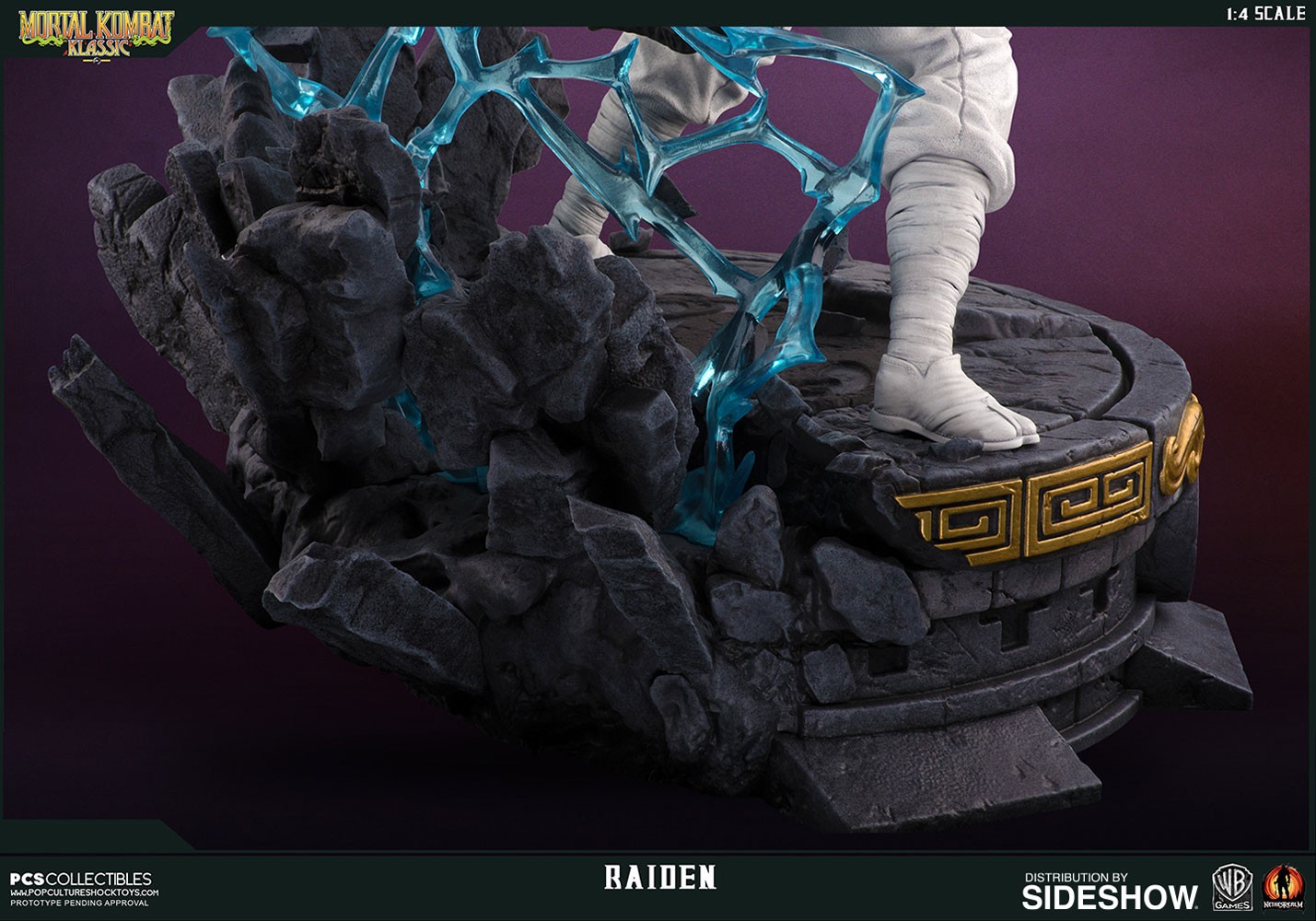 Mortal Kombat Raiden Statues  (Prototype Shown) View 18