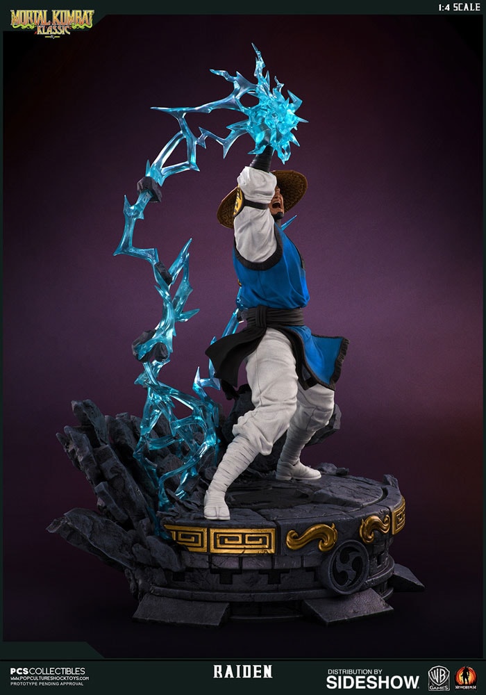 Mortal Kombat Raiden Statues  (Prototype Shown) View 19