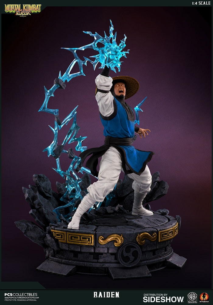 Mortal Kombat Raiden Statues  (Prototype Shown) View 21