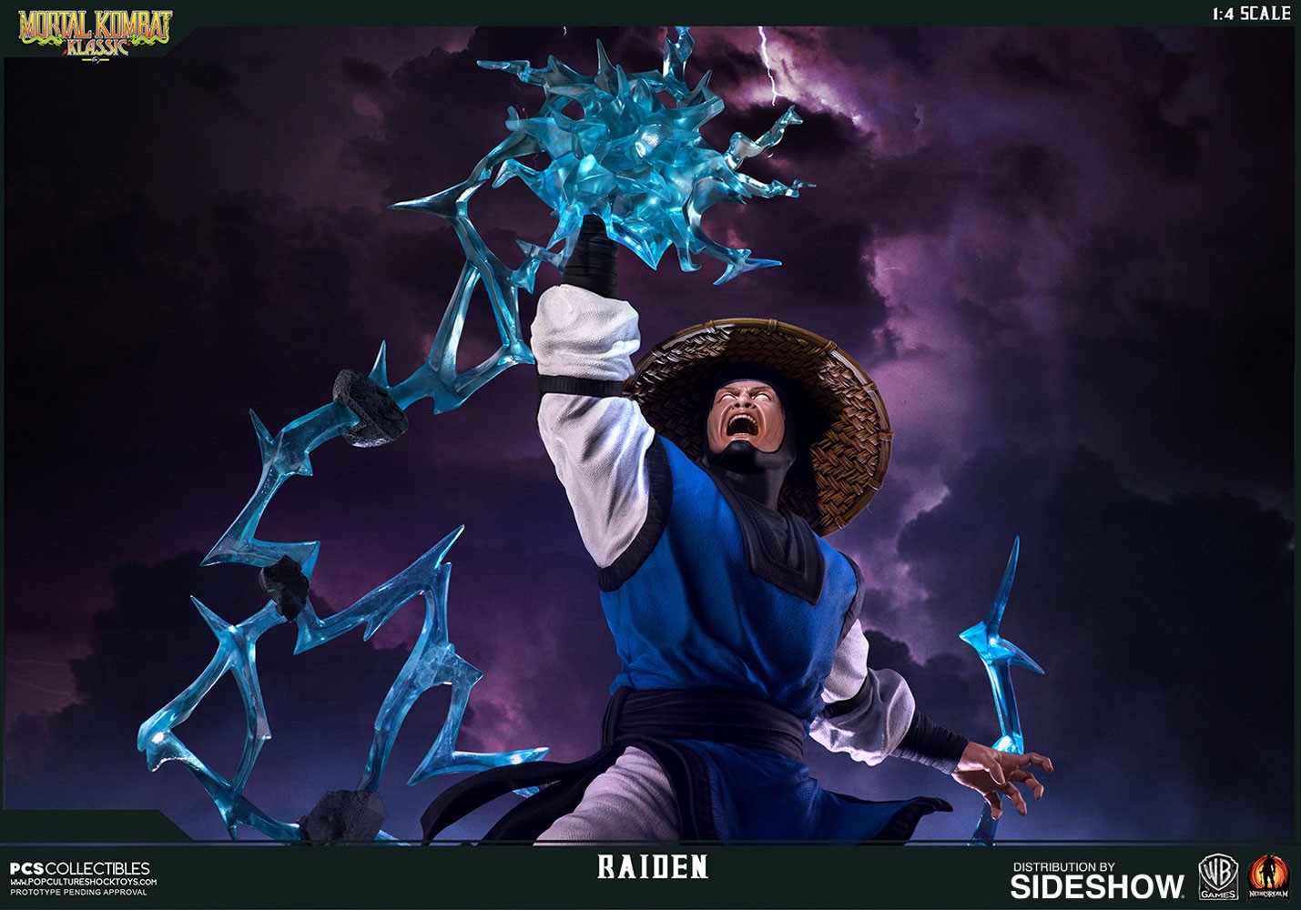 Mortal Kombat Raiden Statues  (Prototype Shown) View 22