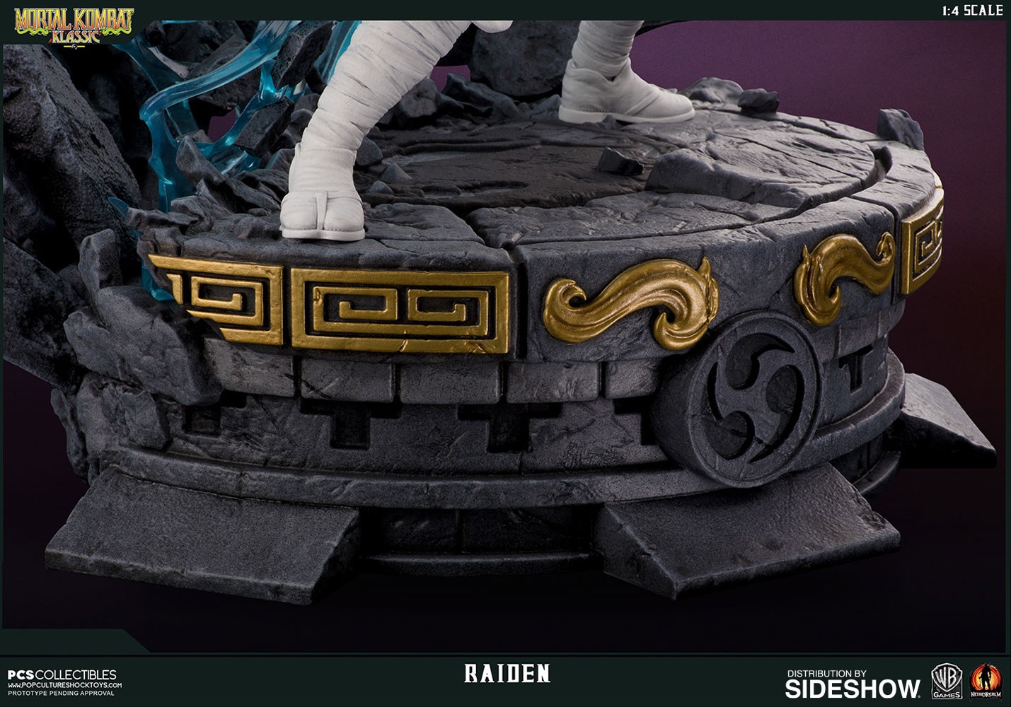 Mortal Kombat Raiden Statues  (Prototype Shown) View 23