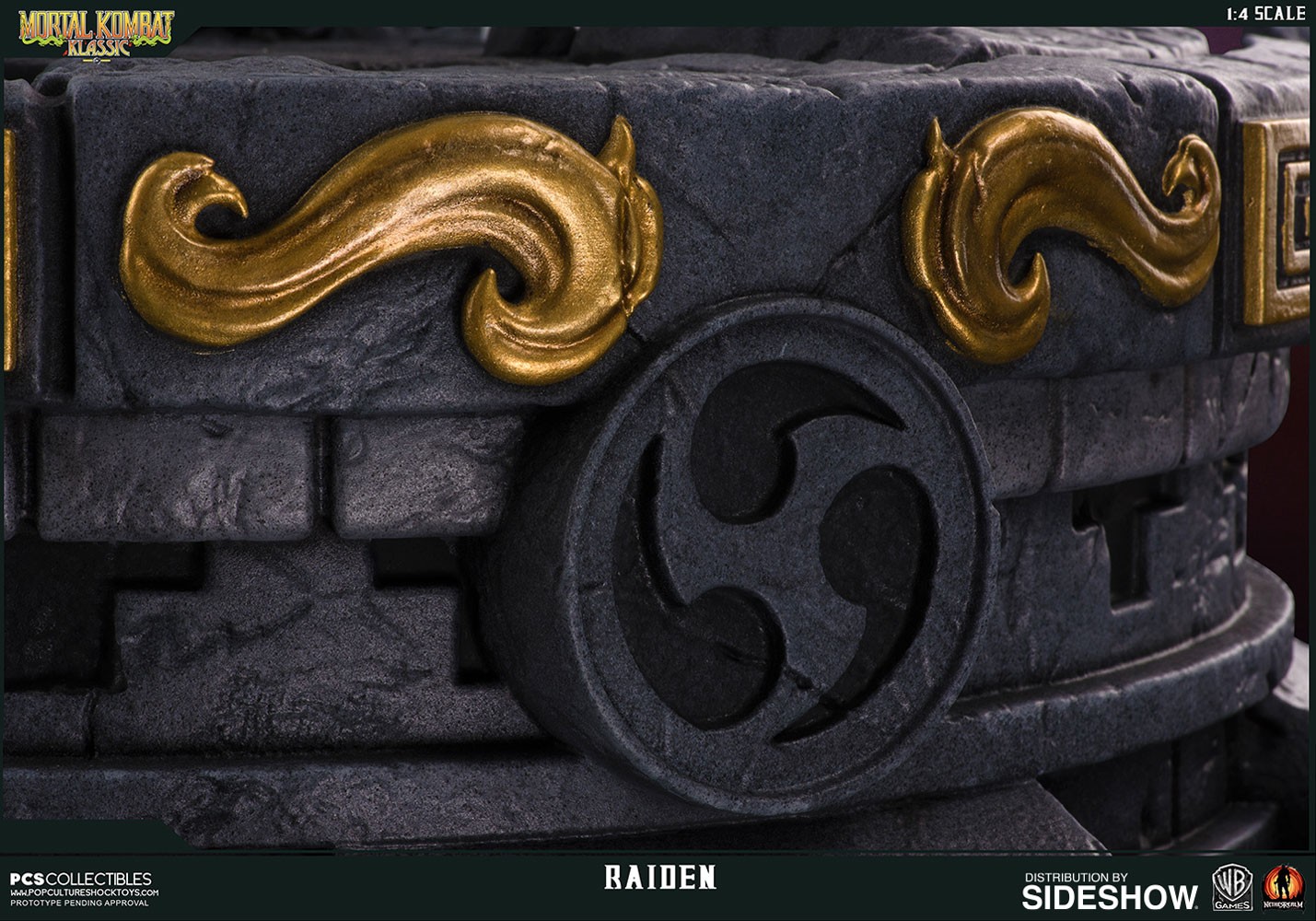 Mortal Kombat Raiden Statues  (Prototype Shown) View 24