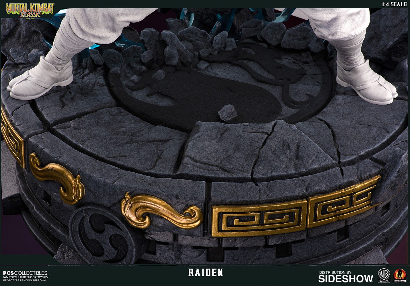 Mortal Kombat Raiden Statues  (Prototype Shown) View 25