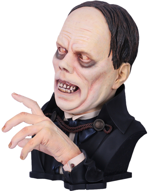 The Phantom of the Opera Lon Chaney Sr as The Phantom of the Opera Life-Size Bust  (Prototype Shown) View 5