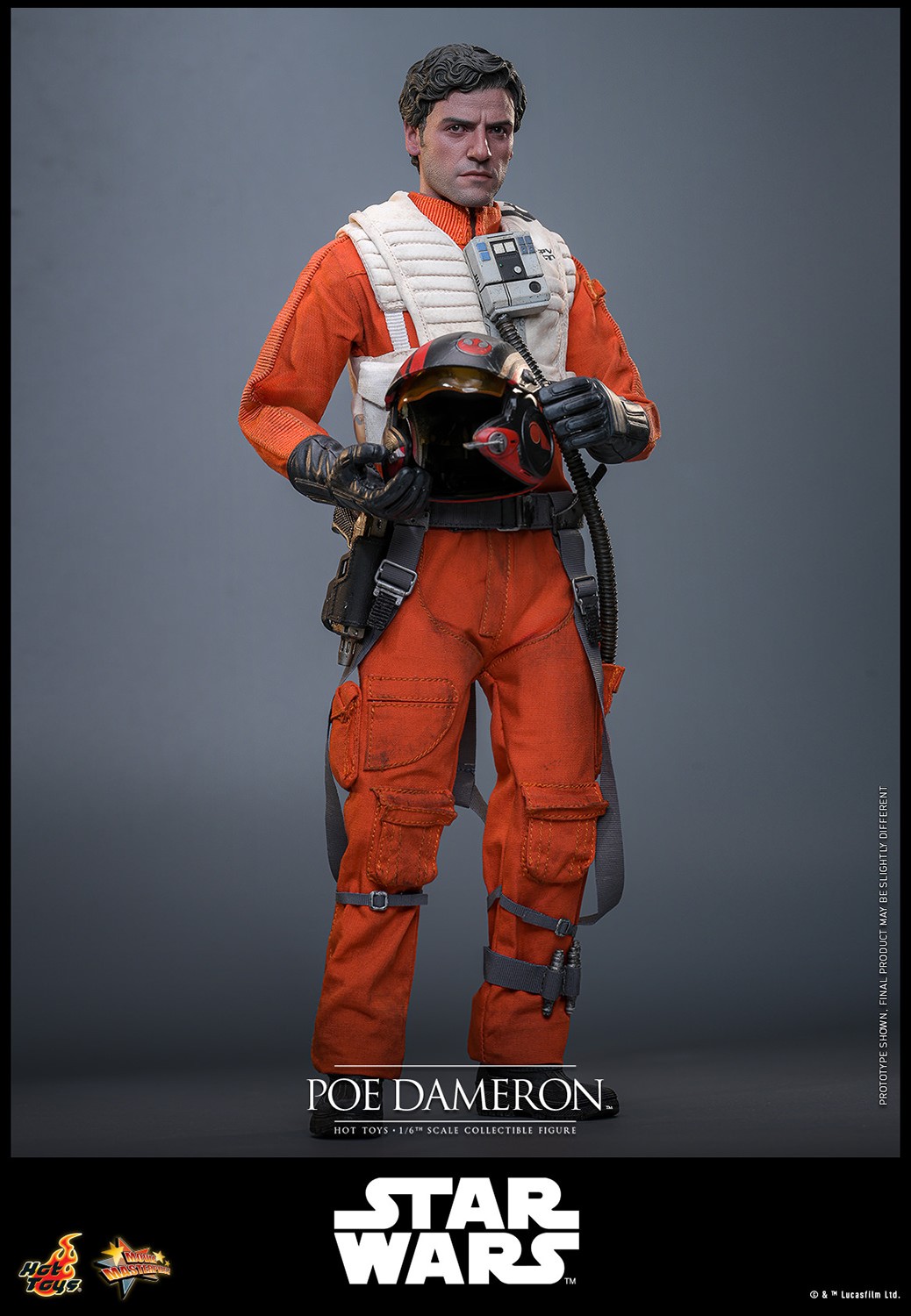 Star Wars Poe Dameron™ Sixth Scale Figure  (Prototype Shown) View 6