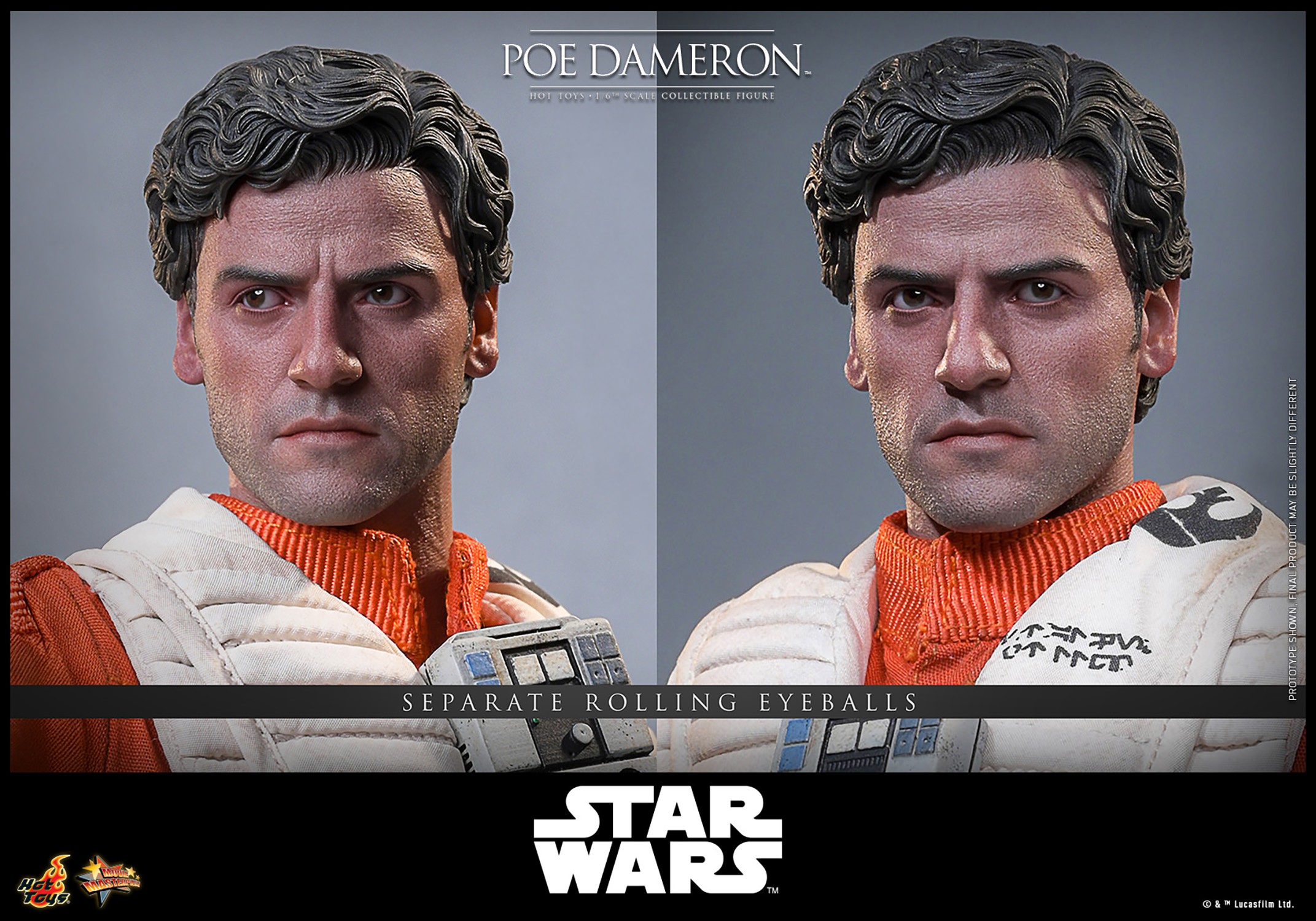 Star Wars Poe Dameron™ Sixth Scale Figure  (Prototype Shown) View 18