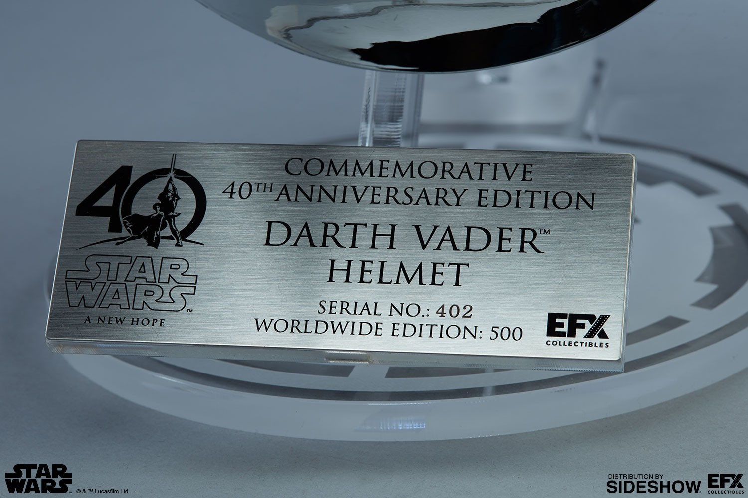Star Wars Darth Vader Helmet Scaled Replica  (Prototype Shown) View 9