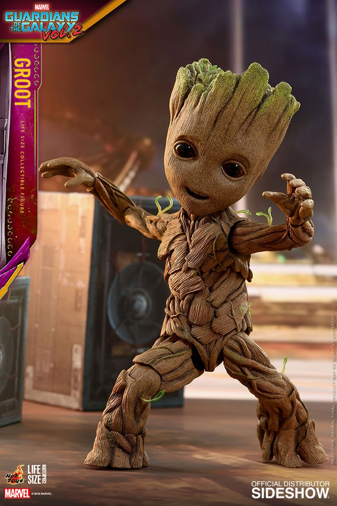 Bébé Groot figurine collector Sideshow Collectibles 2018