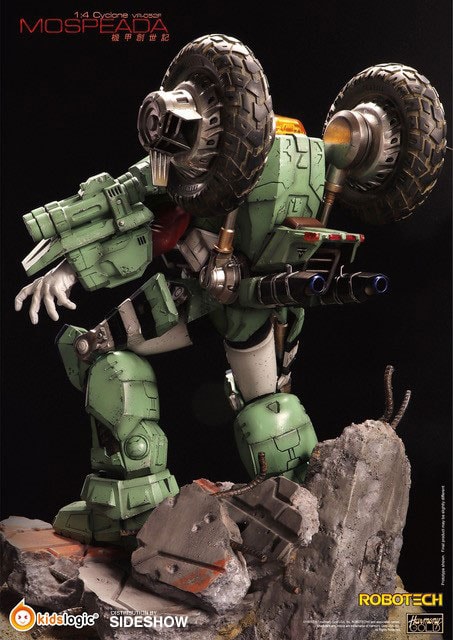 Robotech Saga Armor Cyclone VR052F Scott Bernard Statues  (Prototype Shown) View 16