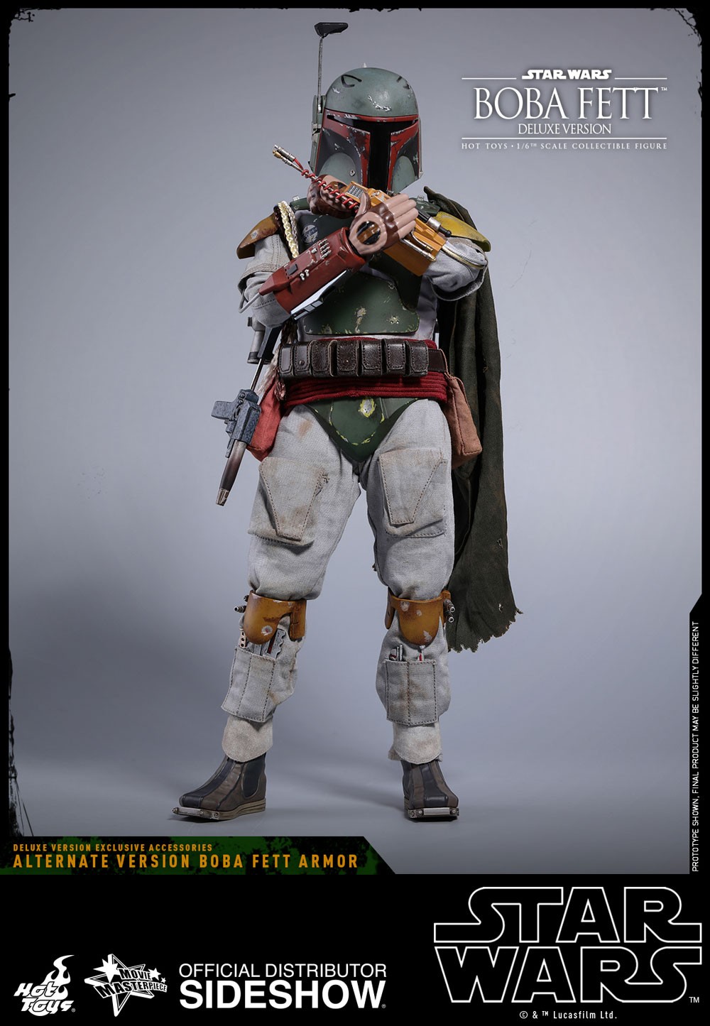 Boba Fett Deluxe Version (Prototype Shown) View 30
