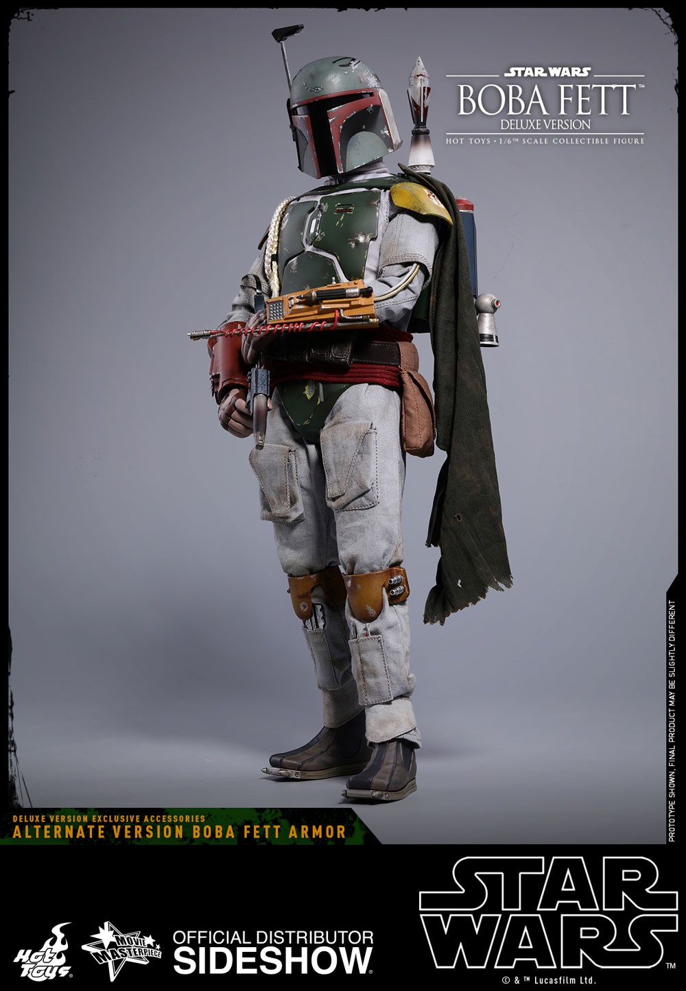 Boba Fett Deluxe Version (Prototype Shown) View 18