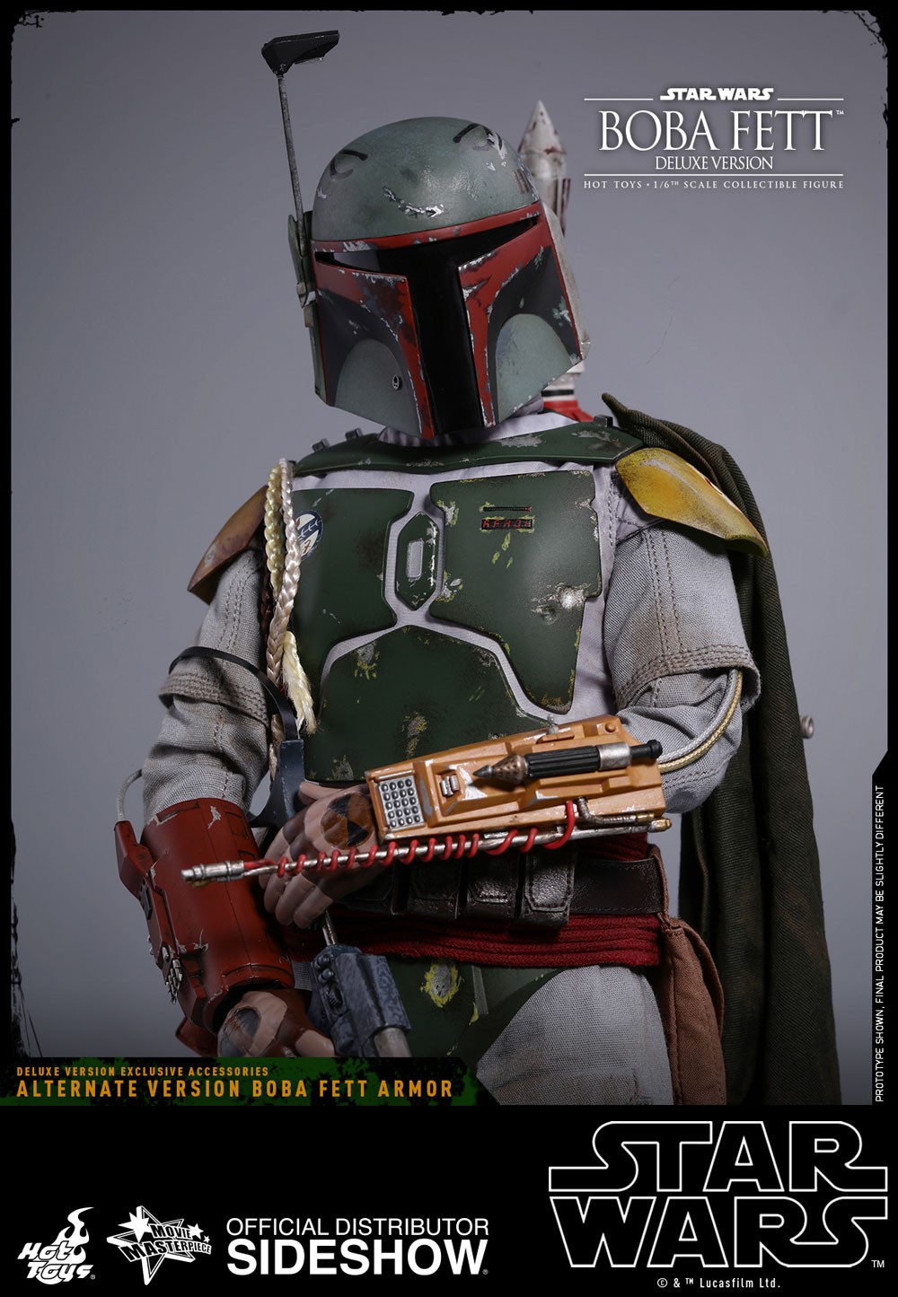 Boba Fett Deluxe Version (Prototype Shown) View 11