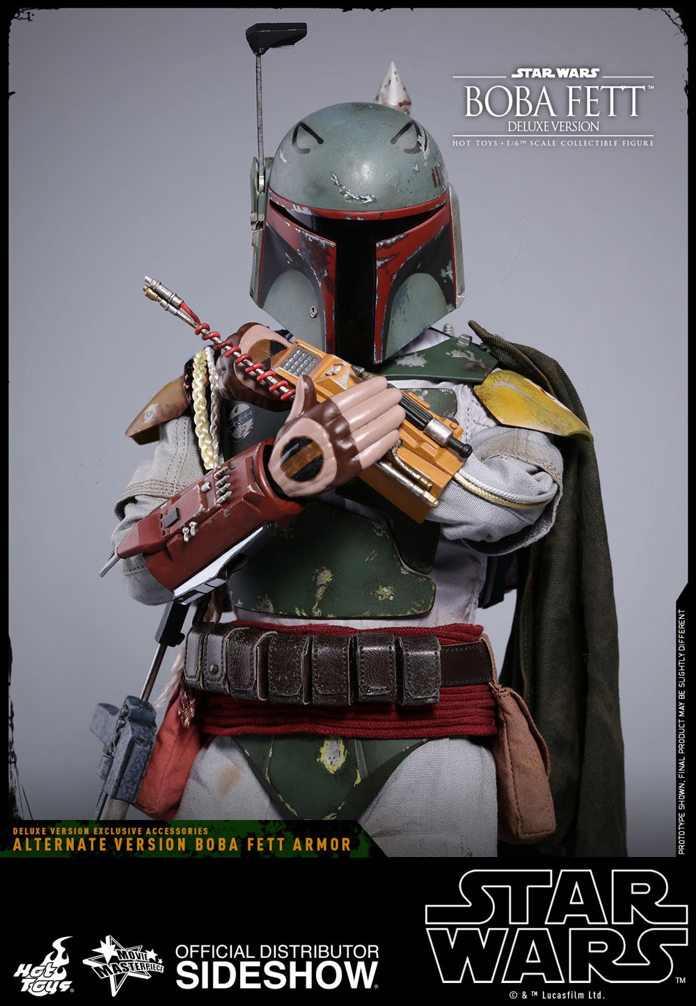 Boba Fett Deluxe Version (Prototype Shown) View 10