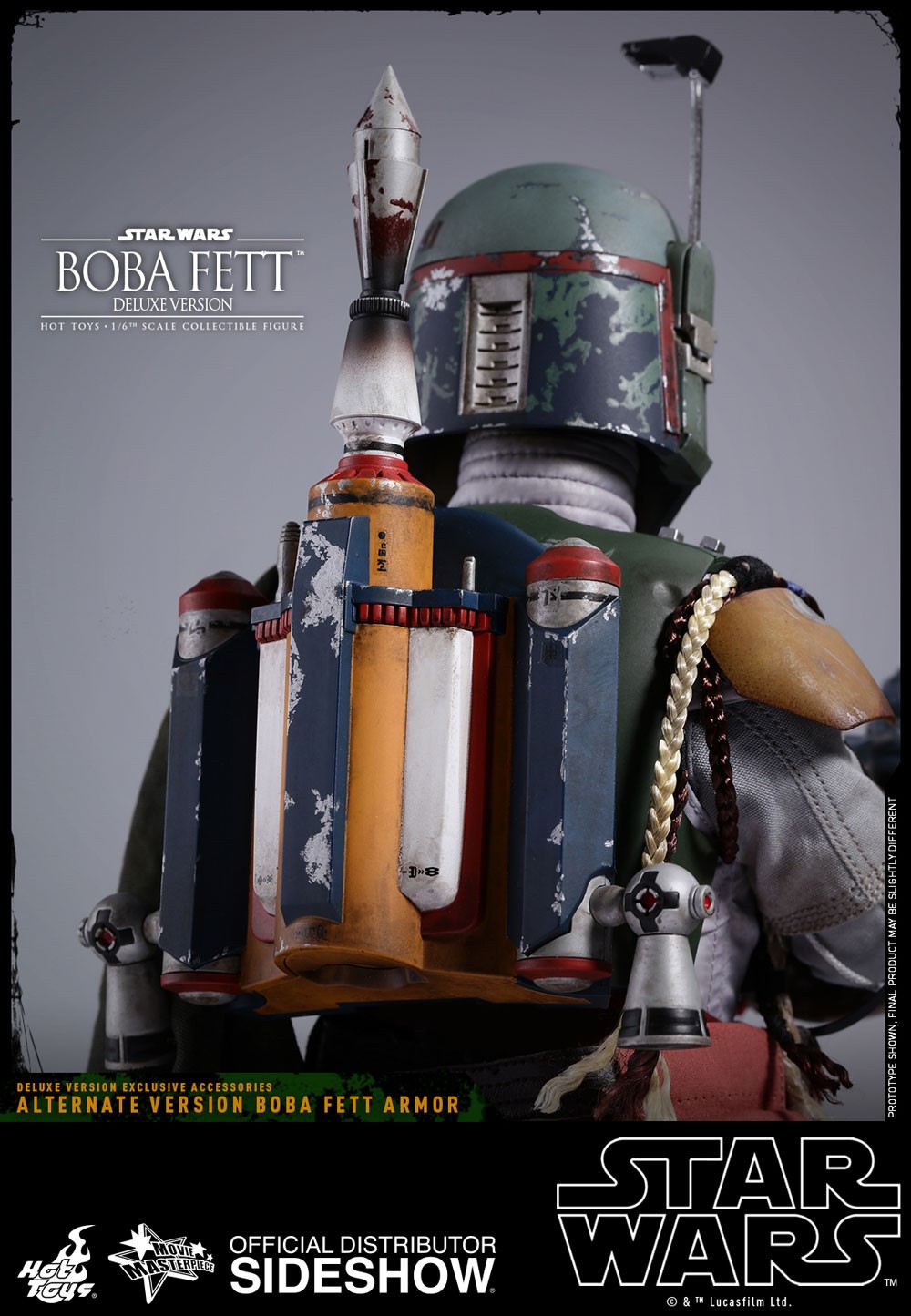 Boba Fett Deluxe Version (Prototype Shown) View 9