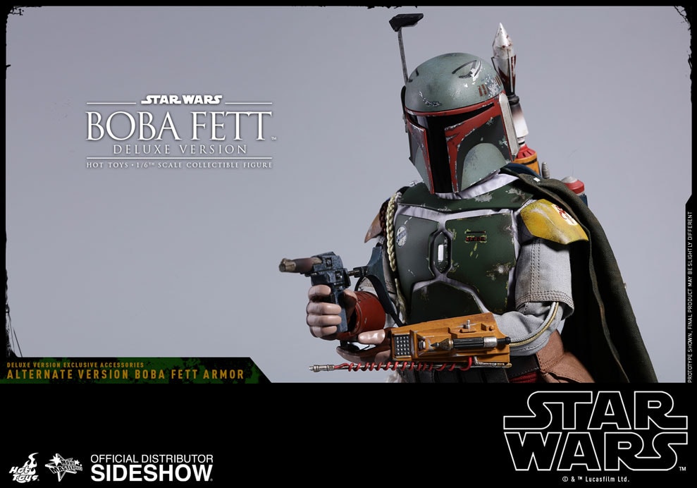 Boba Fett Deluxe Version (Prototype Shown) View 8