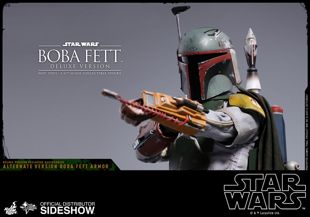 Boba Fett Deluxe Version (Prototype Shown) View 7