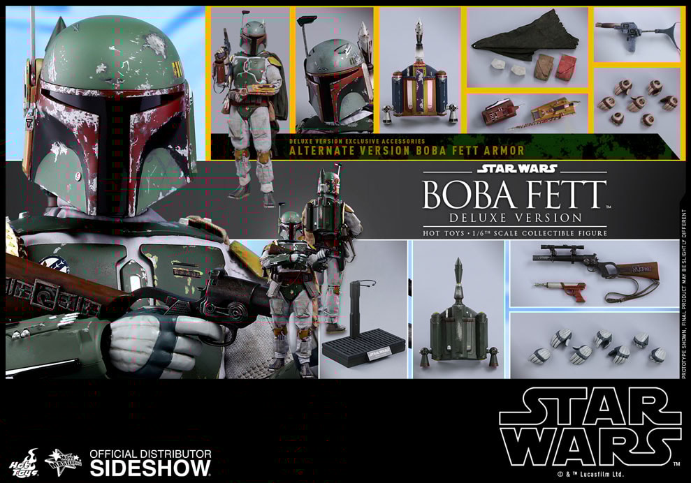 Boba Fett Deluxe Version (Prototype Shown) View 32