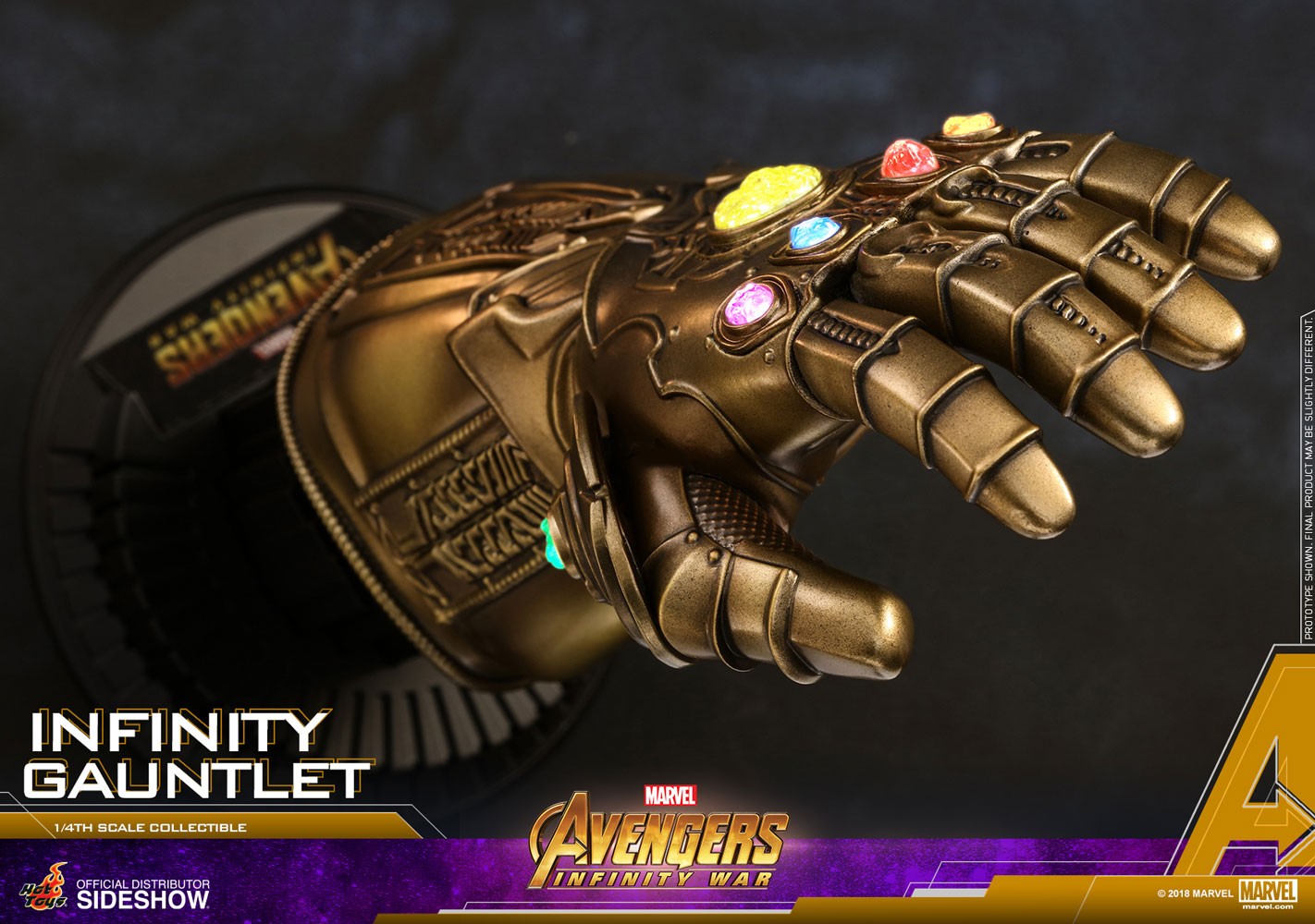 Sideshow sales thanos gauntlet