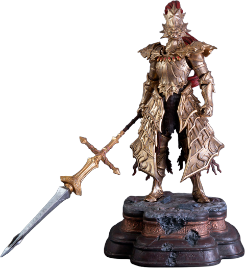 Dark Souls Dragon Slayer Ornstein Statues  (Prototype Shown) View 16
