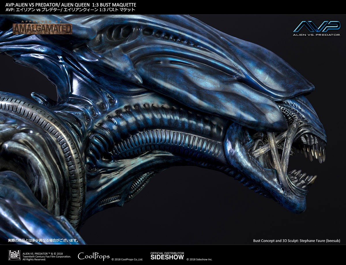 Alien VS Predator Alien Queen Bust by CoolProps | Sideshow