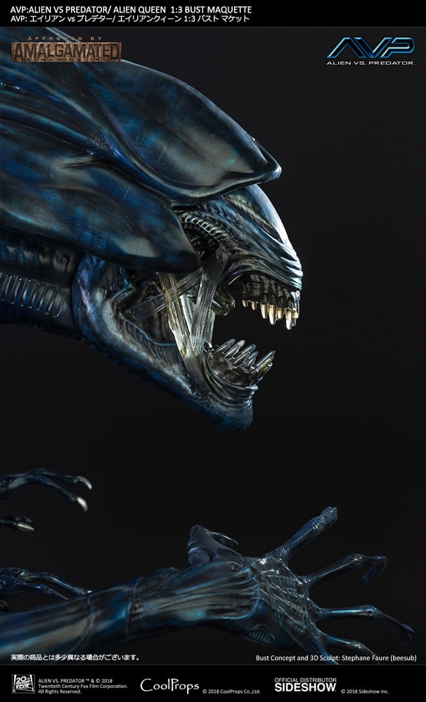 Alien VS Predator Alien Queen Deluxe Bust by CoolProps | Sideshow