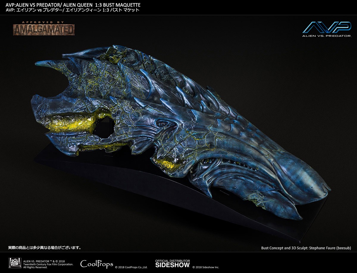 Alien VS Predator Alien Queen Deluxe Bust by CoolProps