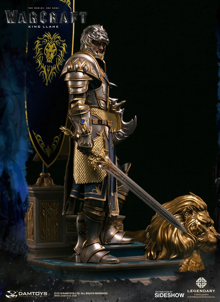Warcraft King Llane Statues  (Prototype Shown) View 3