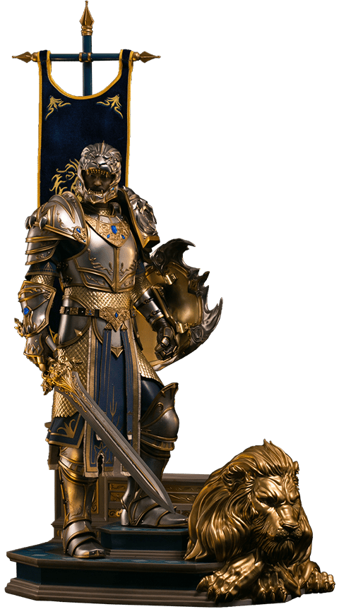 Warcraft King Llane Statues  (Prototype Shown) View 17