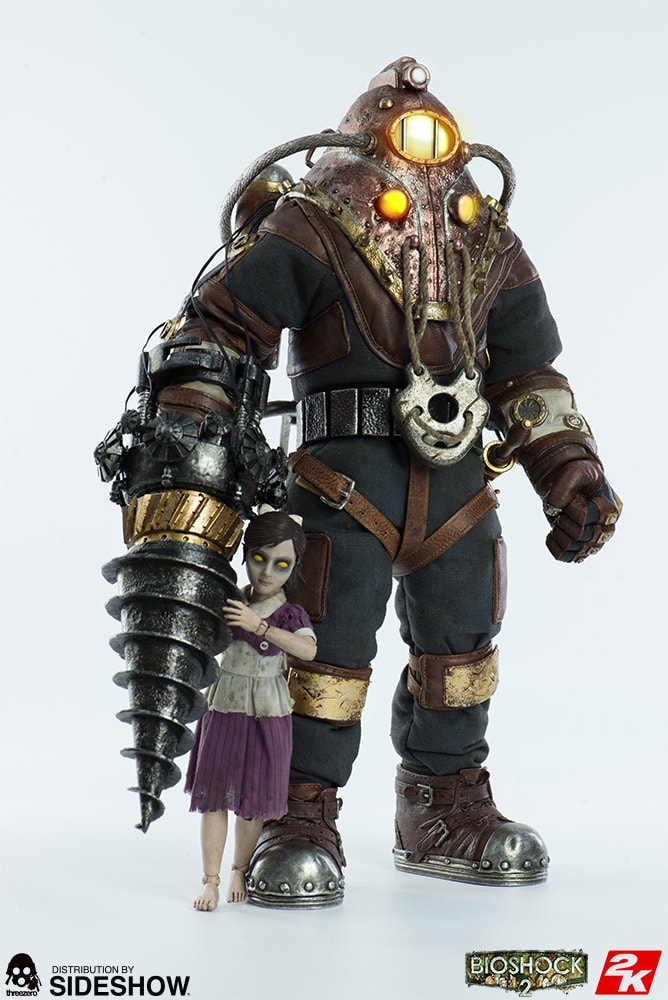 BioShock Subject Delta & Little Sister (Deluxe Version) Sixth Scale Figure Set  (Prototype Shown) View 4
