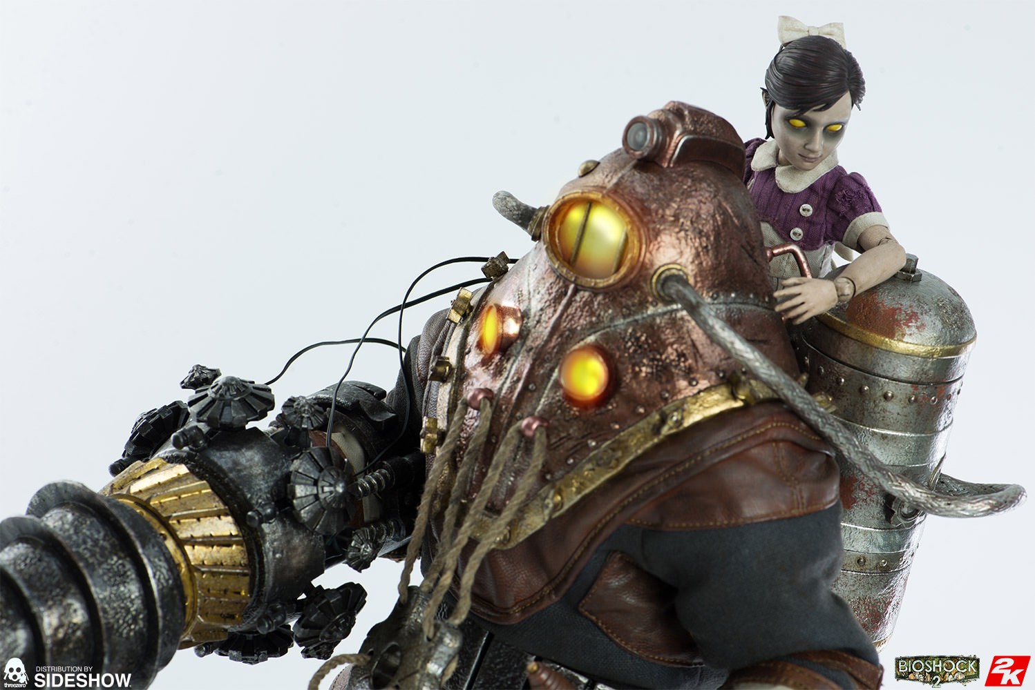 BioShock Subject Delta & Little Sister (Deluxe Version) Sixth Scale Figure Set  (Prototype Shown) View 9