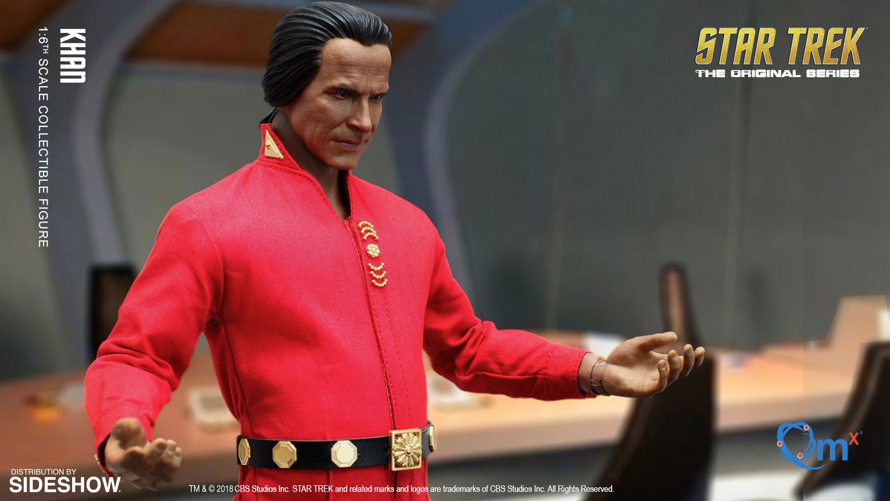 Star Trek Khan Sixth Scale Figure  Exclusive Edition (Prototype Shown) View 3