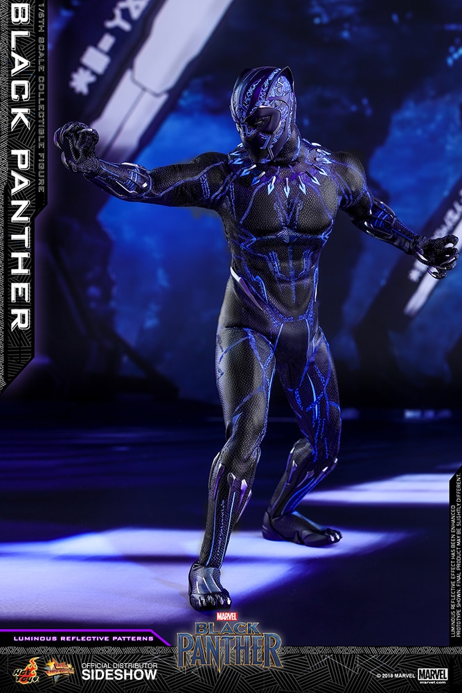 Marvel Black Panther Sixth Scale Figure  (Prototype Shown) View 12
