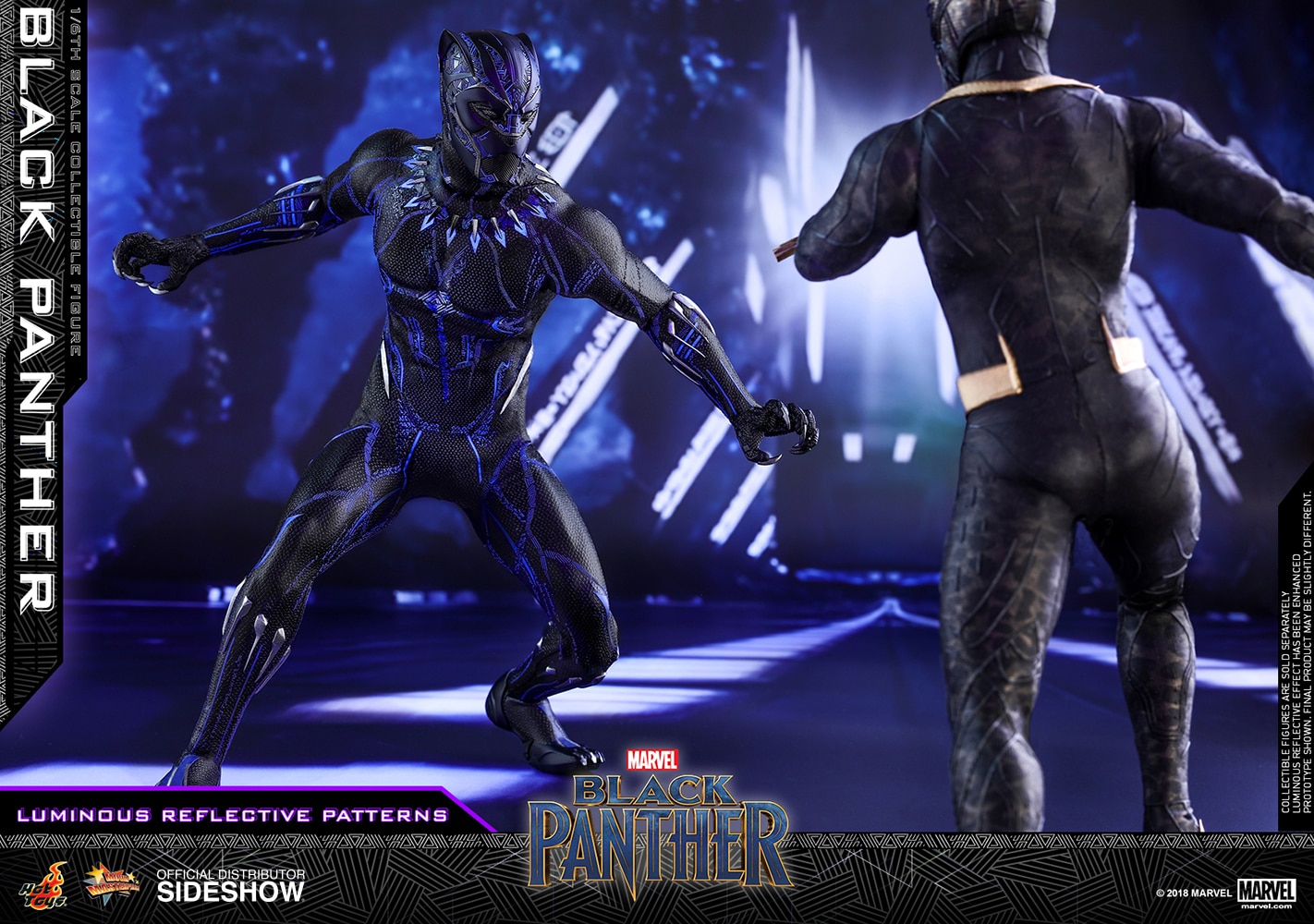 Marvel Black Panther Sixth Scale Figure  (Prototype Shown) View 14