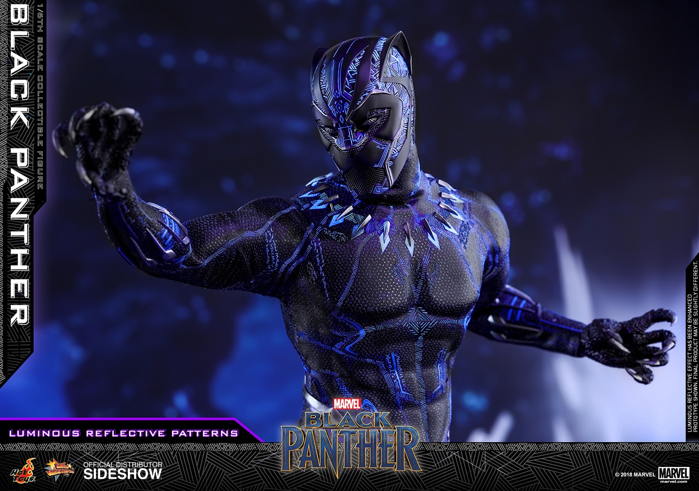 Marvel Black Panther Sixth Scale Figure  (Prototype Shown) View 18