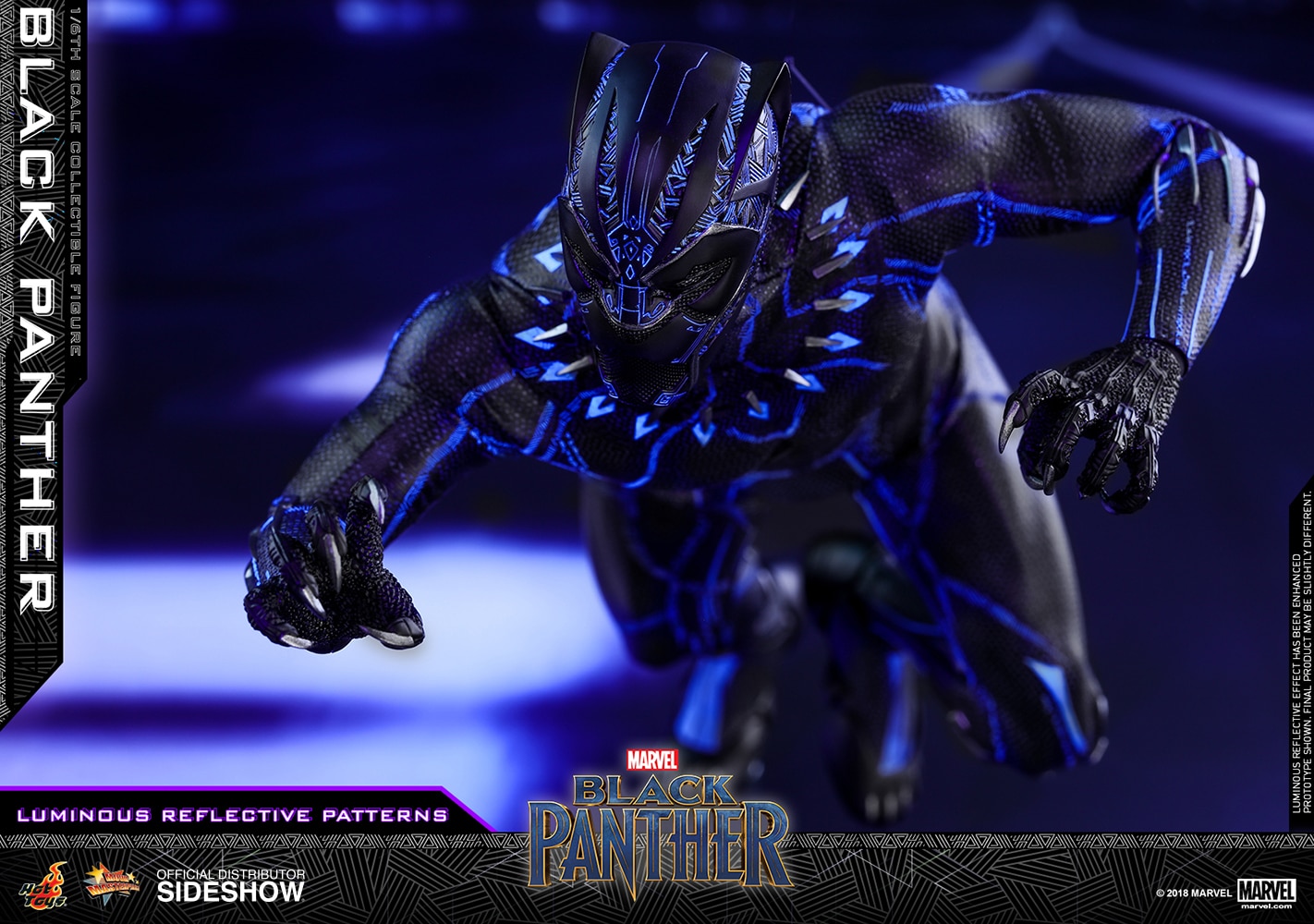Marvel Black Panther Sixth Scale Figure  (Prototype Shown) View 19