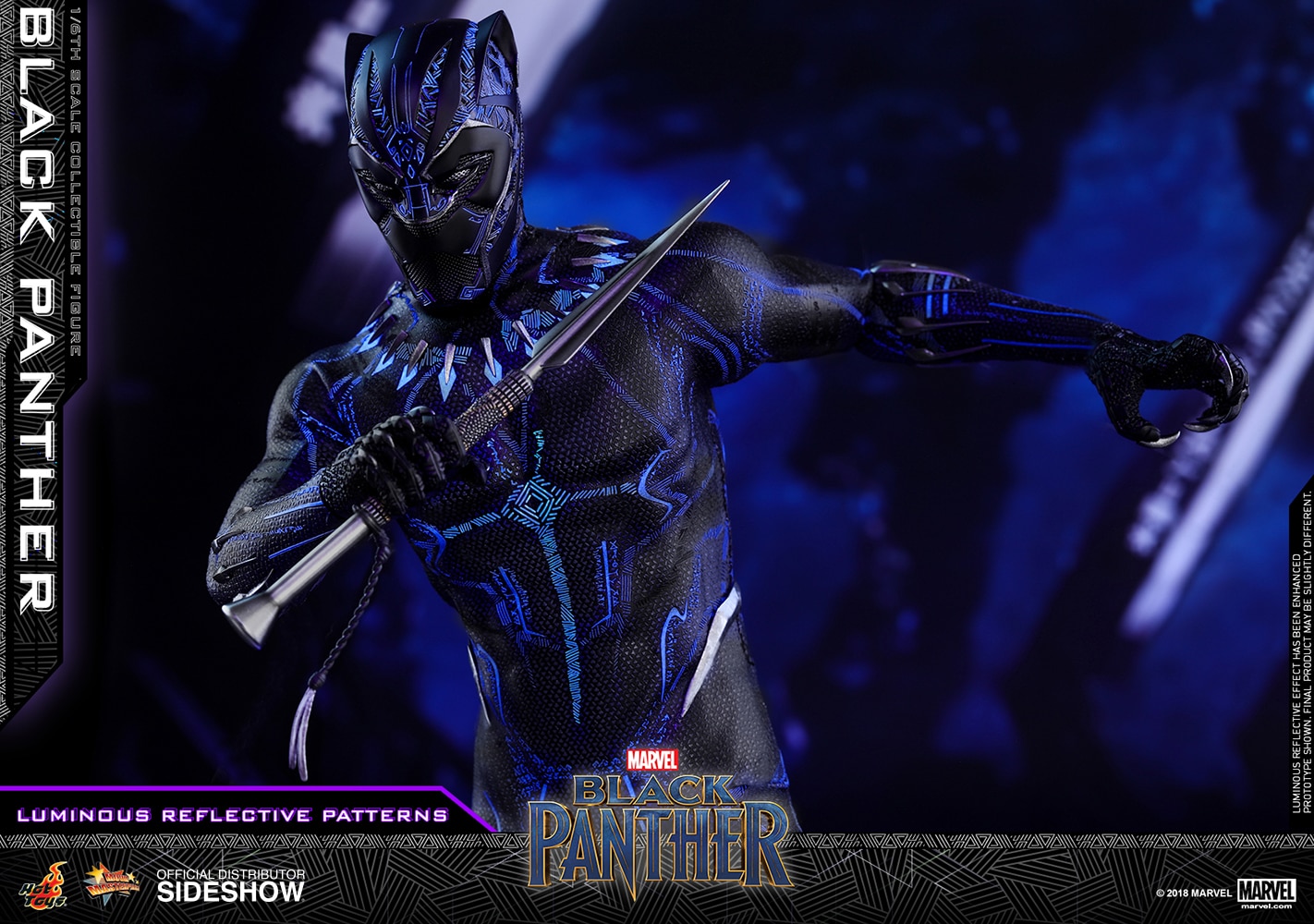 Marvel Black Panther Sixth Scale Figure  (Prototype Shown) View 20