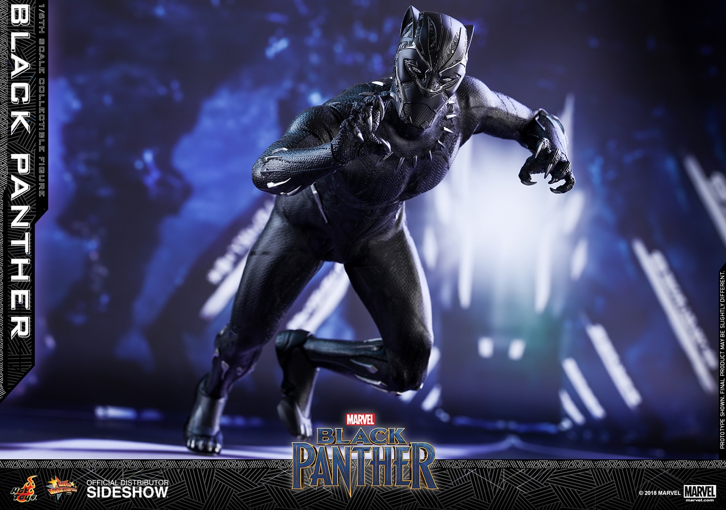 Marvel Black Panther Sixth Scale Figure  (Prototype Shown) View 22