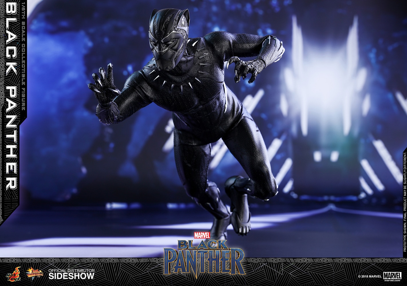 Marvel Black Panther Sixth Scale Figure  (Prototype Shown) View 23