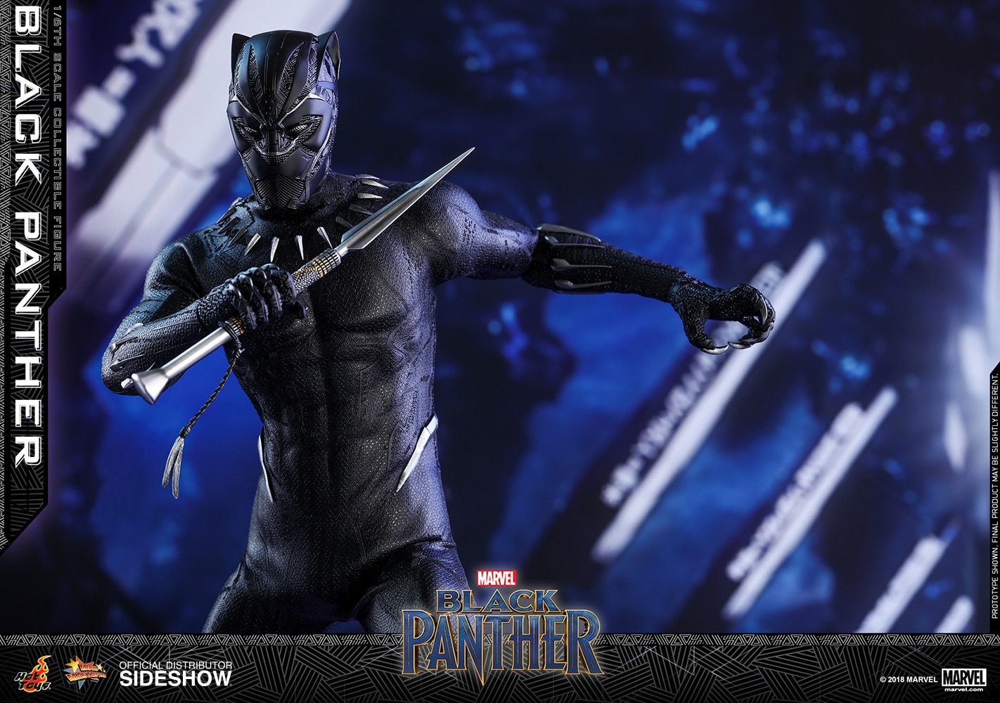 Marvel Black Panther Sixth Scale Figure  (Prototype Shown) View 25
