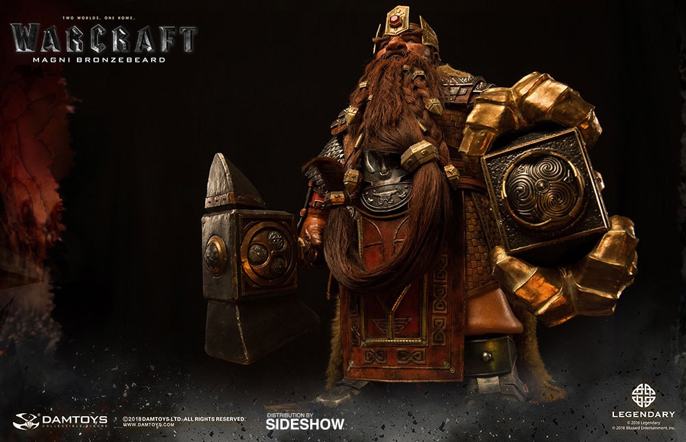 Warcraft Magni Bronzebeard Statues  (Prototype Shown) View 12