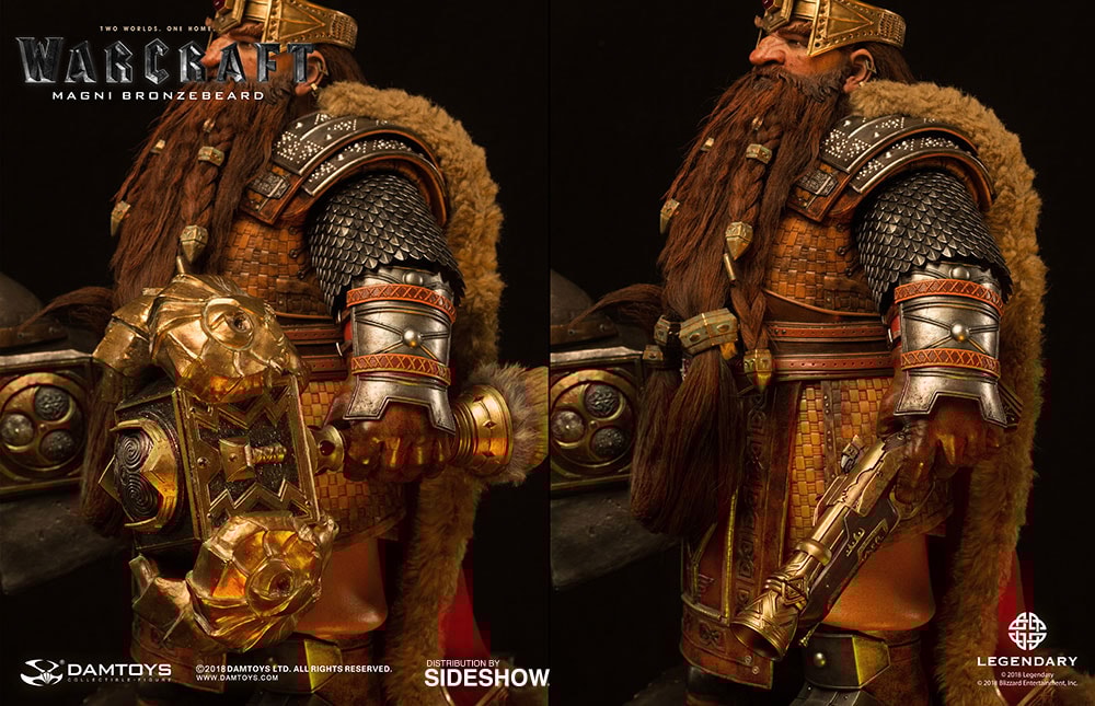 Warcraft Magni Bronzebeard Statues  (Prototype Shown) View 17